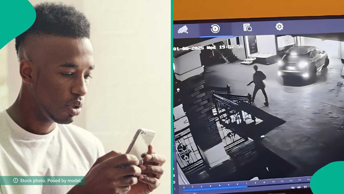 CCTV footage of Delta resident who escaped kidnap attempt at his house in Ogwashi Uku CCTV footage of Delta resident who escaped kidnap attempt at his house in Ogwashi Uku