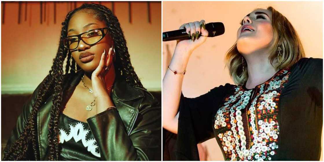 Video Shows Thrilling Moment Multiple Grammy Winner Adele Hangs Out With Nigeria’s Tems, Sings Try Me Video Shows Thrilling Moment Multiple Grammy Winner Adele Hangs Out With Nigeria’s Tems, Sings Try Me