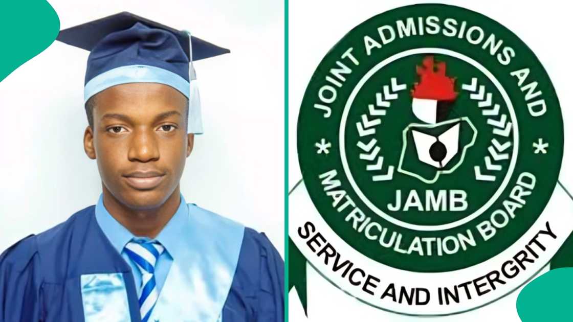 Screenshot of UTME 2026 result showing Nigerian student scoring 365 with 98 in Mathematics, Physics, and Chemistry and 71 in English.
School social media post celebrating student’s UTME 2026 score of 365, highlighting 98 marks in three science subjects.