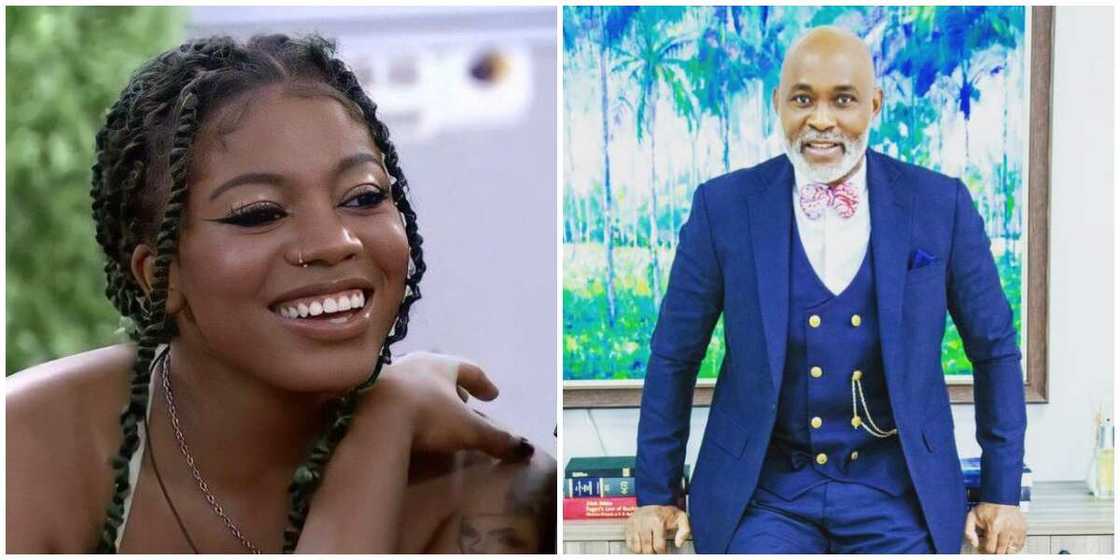 BBNaija: 21-year-old Angel says she has a crush on RMD BBNaija: 21-year-old Angel says she has a crush on RMD