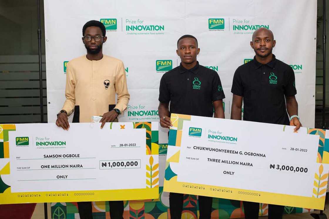 Winners Emerge in the Maiden Edition of the FMN Prize for Innovation Winners Emerge in the Maiden Edition of the FMN Prize for Innovation