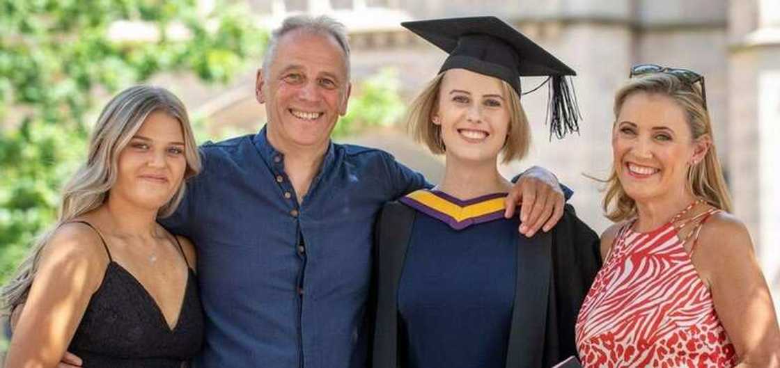 Laura Nuttall and her family. Laura Nuttall and her family.