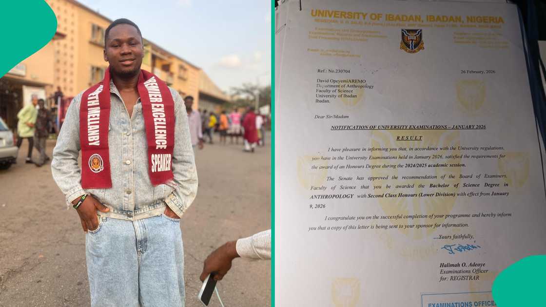 University of Ibadan graduate who wrote JAMB 5 times, WAEC twice shares his scores and degree result University of Ibadan graduate who wrote JAMB 5 times, WAEC twice shares his scores and degree result