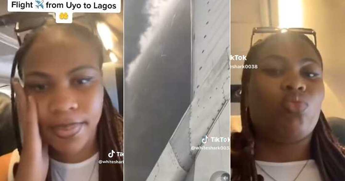 Lady films moment of flight turbulence Lady films moment of flight turbulence