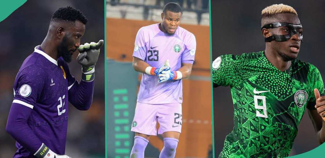 Angola's goalkeeper, Neblu won't play against Nigeria. Angola's goalkeeper, Neblu won't play against Nigeria.