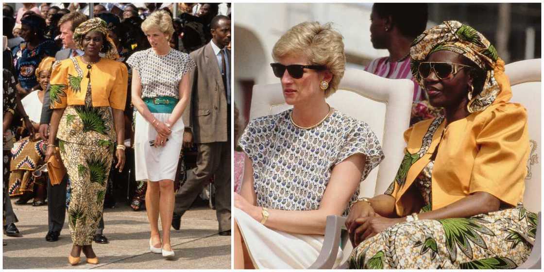 Photos of Maryam Babangida and Princess Diane. Photos of Maryam Babangida and Princess Diane.