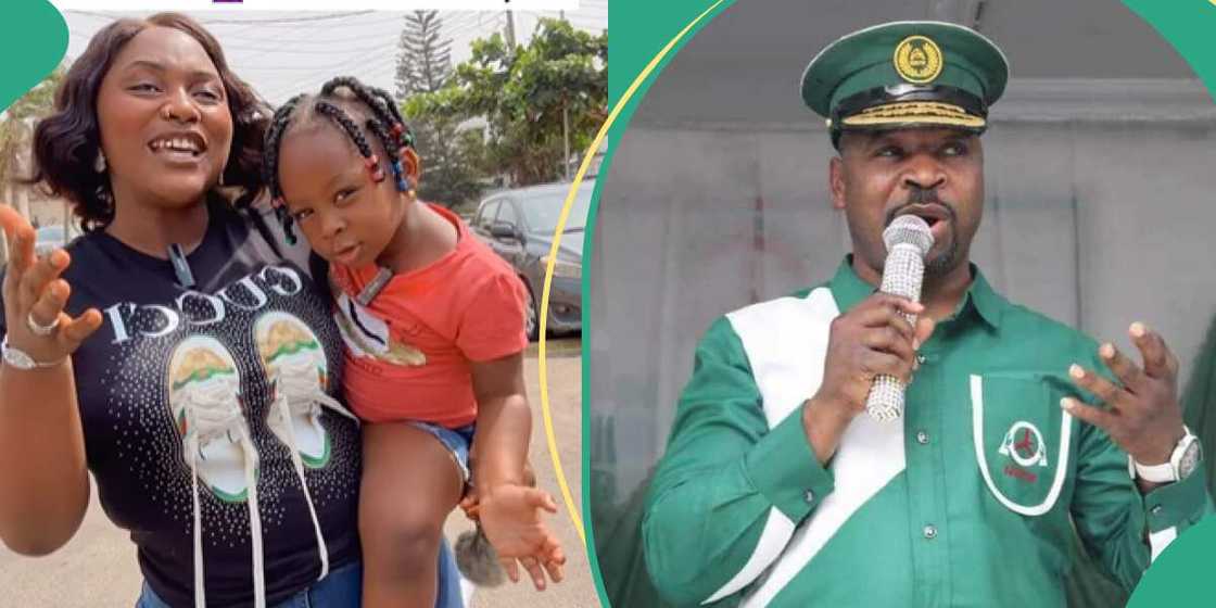 MC Oluomo's baby mama calls him out