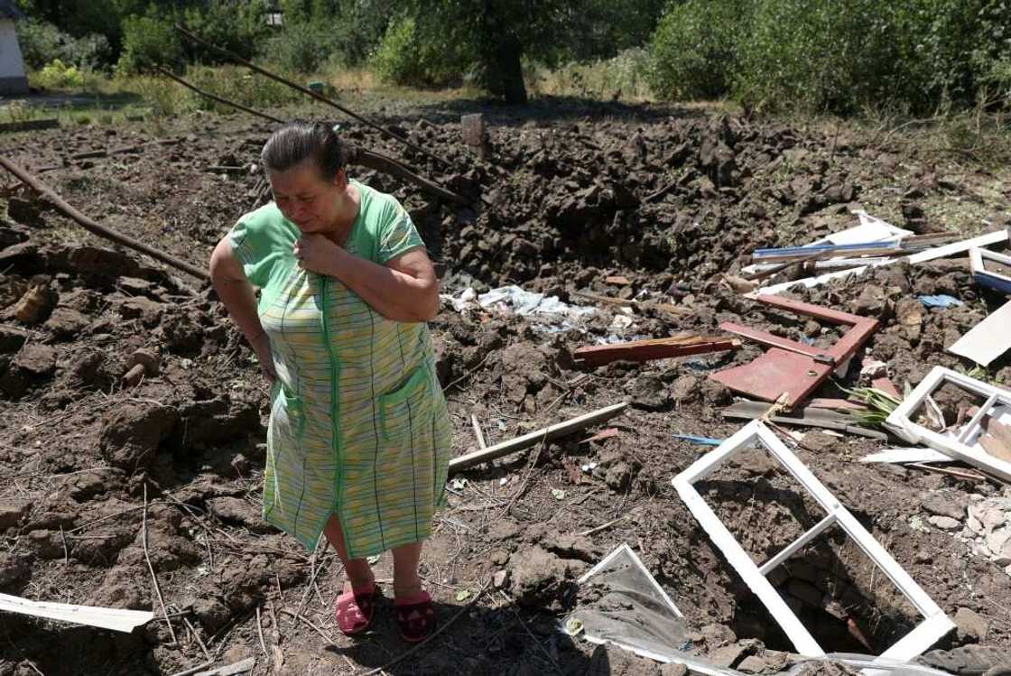 Russian strikes on Monday killed six people in the town of Toretsk in the Donetsk region