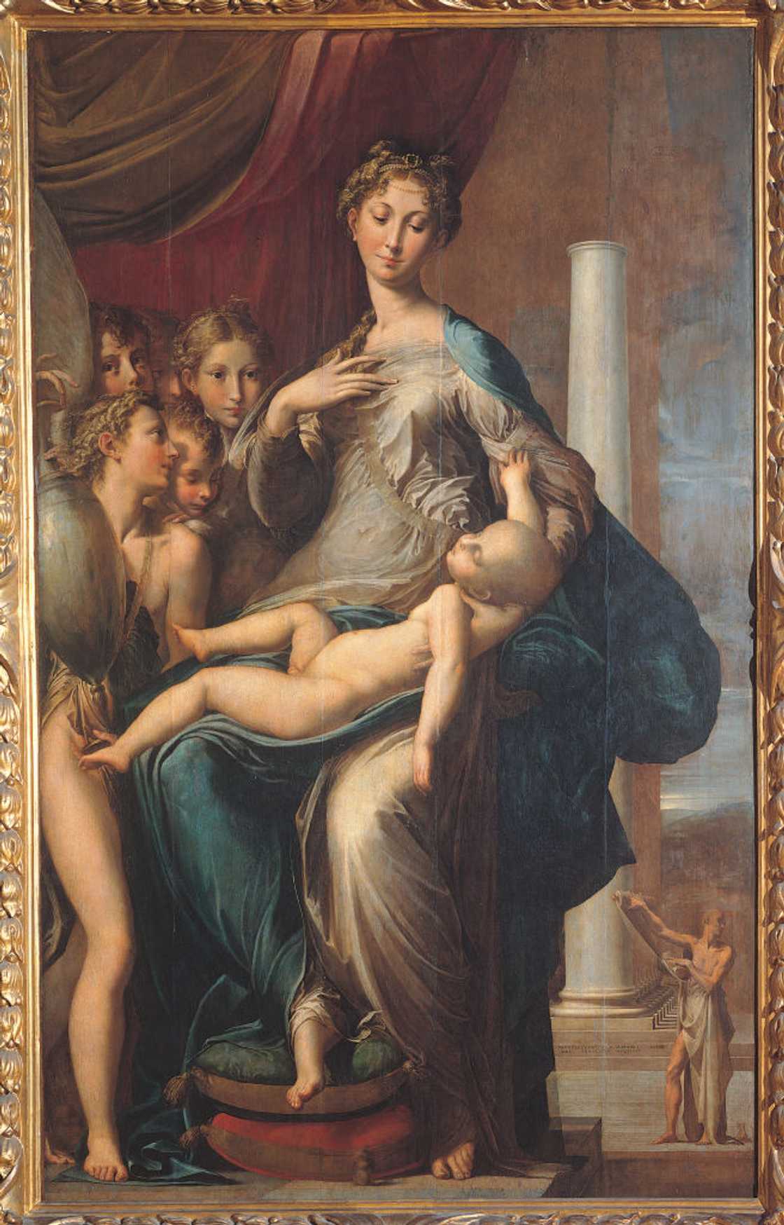 Madonna with the Long Neck art by Parmigianino