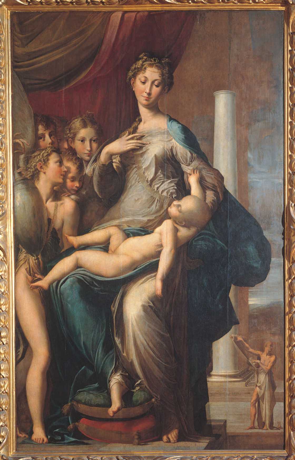 Madonna with the Long Neck art by Parmigianino Madonna with the Long Neck art by Parmigianino