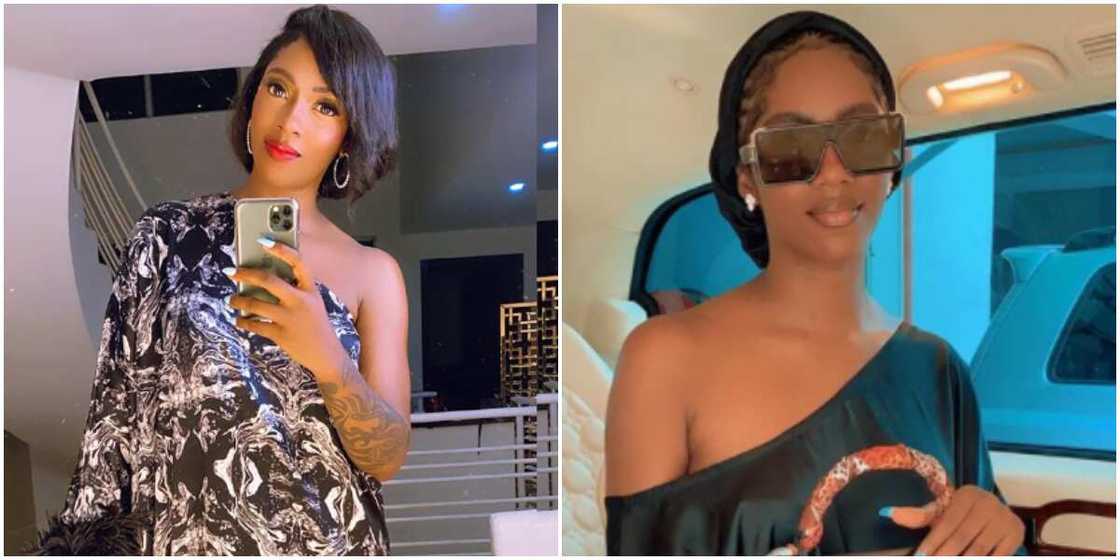 Nigerians react as Tiwa Savage flaunts flat stomach in beachwear despite pregnancy rumours Nigerians react as Tiwa Savage flaunts flat stomach in beachwear despite pregnancy rumours