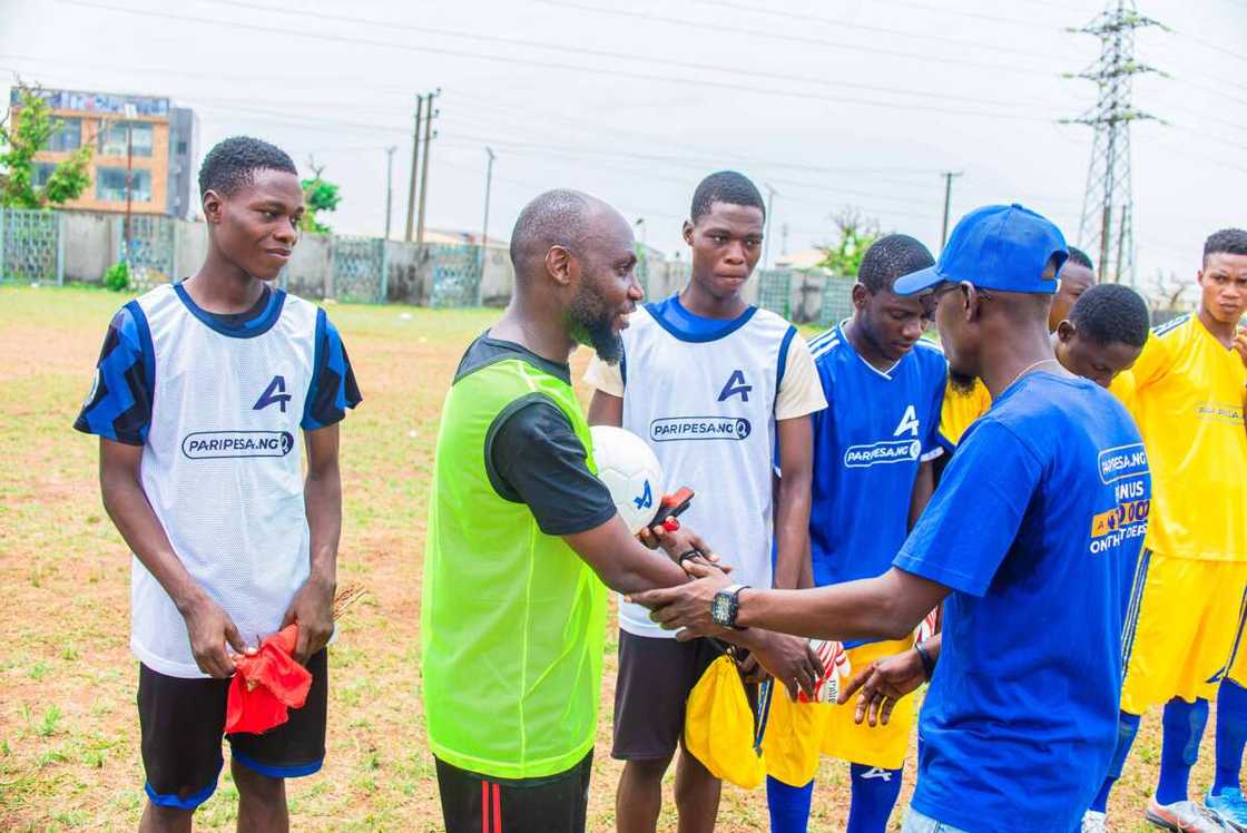 United By Sport: Team PariPesa's Impact at LASUSTECH United By Sport: Team PariPesa's Impact at LASUSTECH