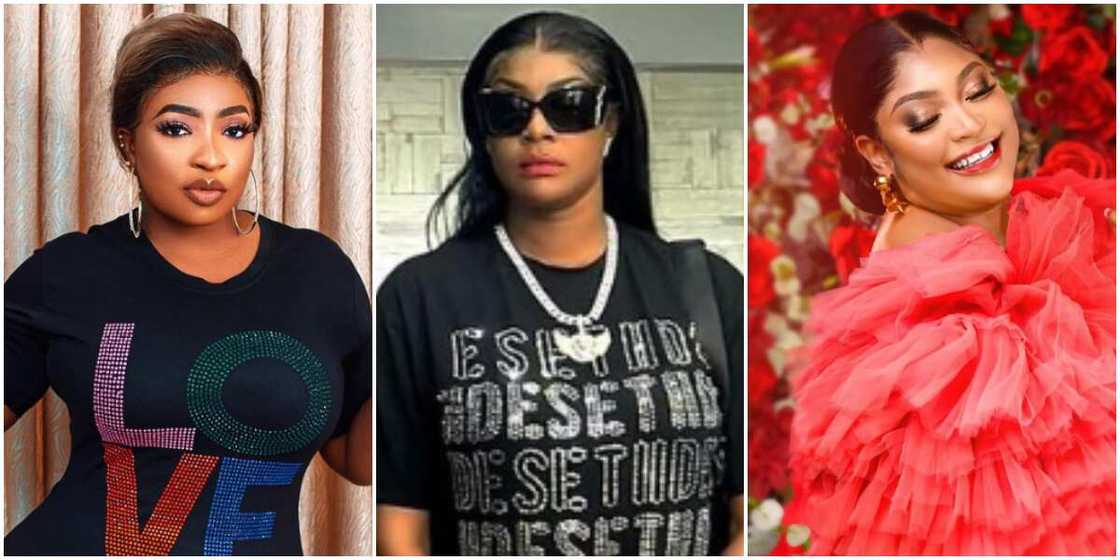 Anita Joseph, Angela Okorie drags Anita Joseph and Uche Elendu, Uche Elendu Anita Joseph, Angela Okorie drags Anita Joseph and Uche Elendu, Uche Elendu