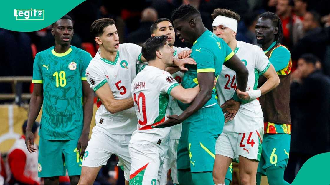 Senegal, Morocco, 2025 Africa Cup of Nations, AFCON, Prince Moulay Abdellah Stadium, Rabat.