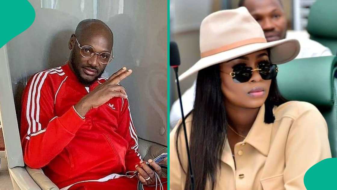 Nigerians react to 2Baba and Natasha's new relationship