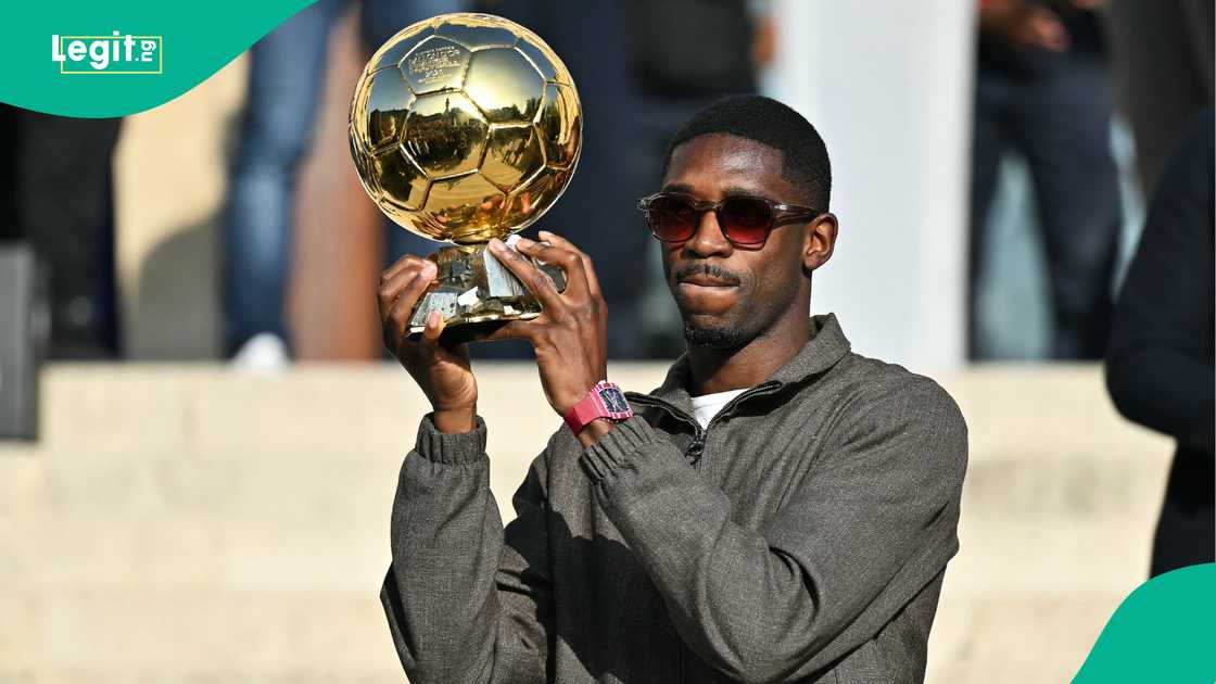 Ousmane Dembele, Ballon d'Or, Paris, France, PSG.