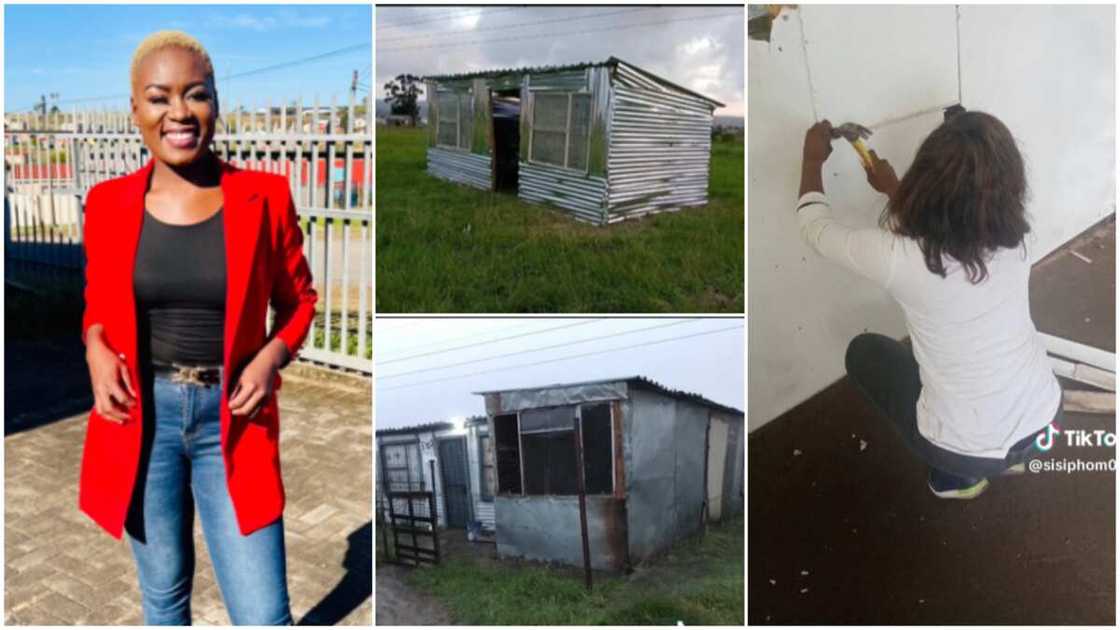 Tiny house idea/Lady built home with roofing sheets. Tiny house idea/Lady built home with roofing sheets.