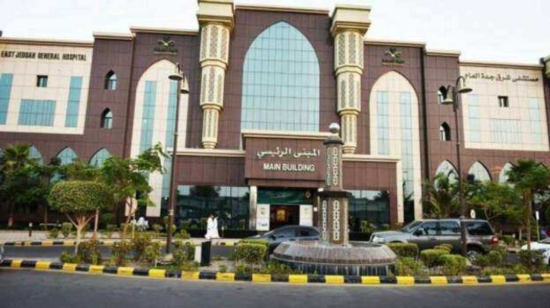 Asibitin na East Jeddah General Hospital
Hoto daga Saudi Gazette