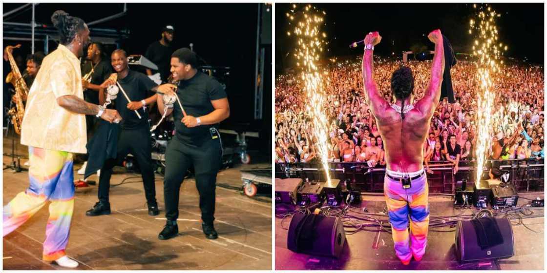 Burna Boy in Spain. Burna Boy in Spain.