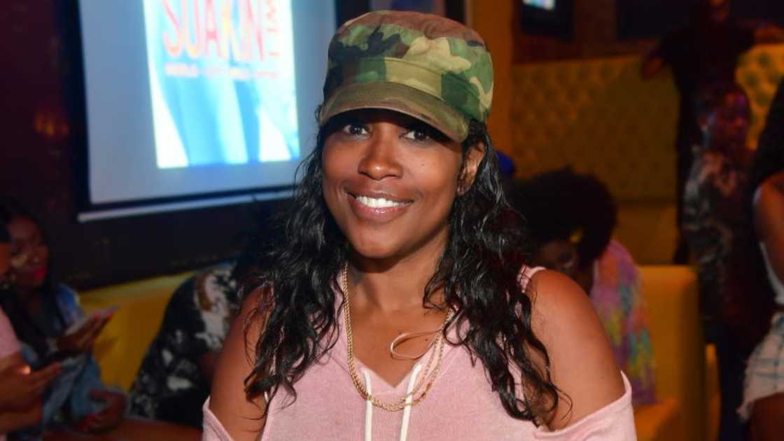 Maia Campbell in Atlanta, Georgia. Maia Campbell in Atlanta, Georgia.