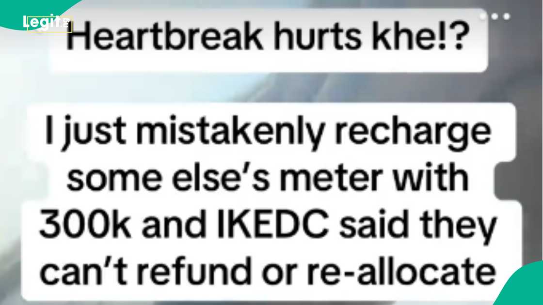 Lady errorneously recharges someone else's electricity meter, cries out online Lady errorneously recharges someone else's electricity meter, cries out online