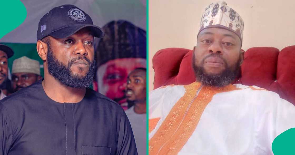 Seyi Tinubu da shugaban NANS. Seyi Tinubu da shugaban NANS.