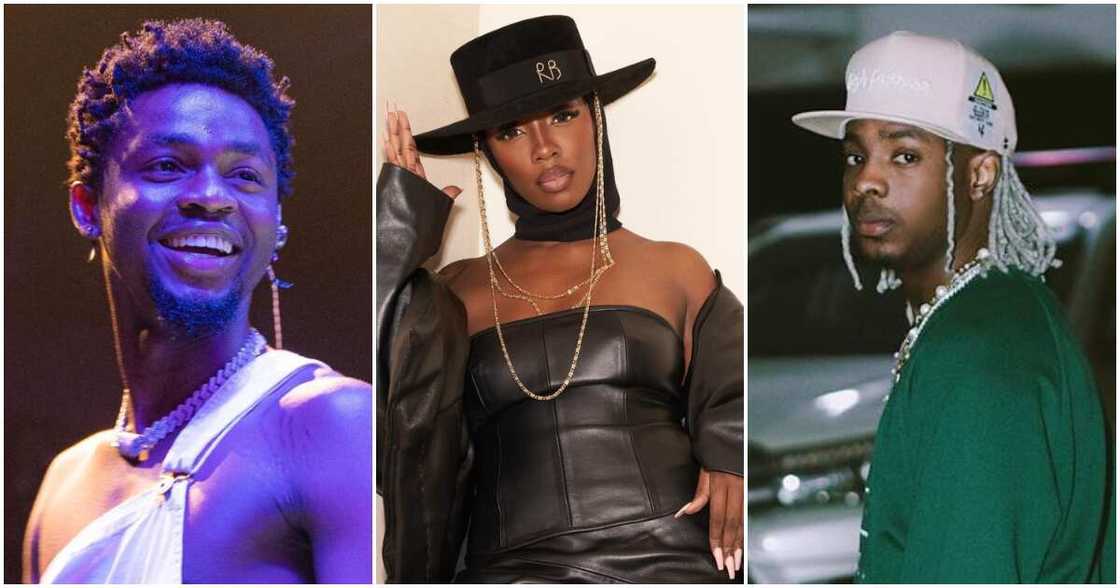Omah Lay, Tiwa Savage, Young Jonn Omah Lay, Tiwa Savage, Young Jonn