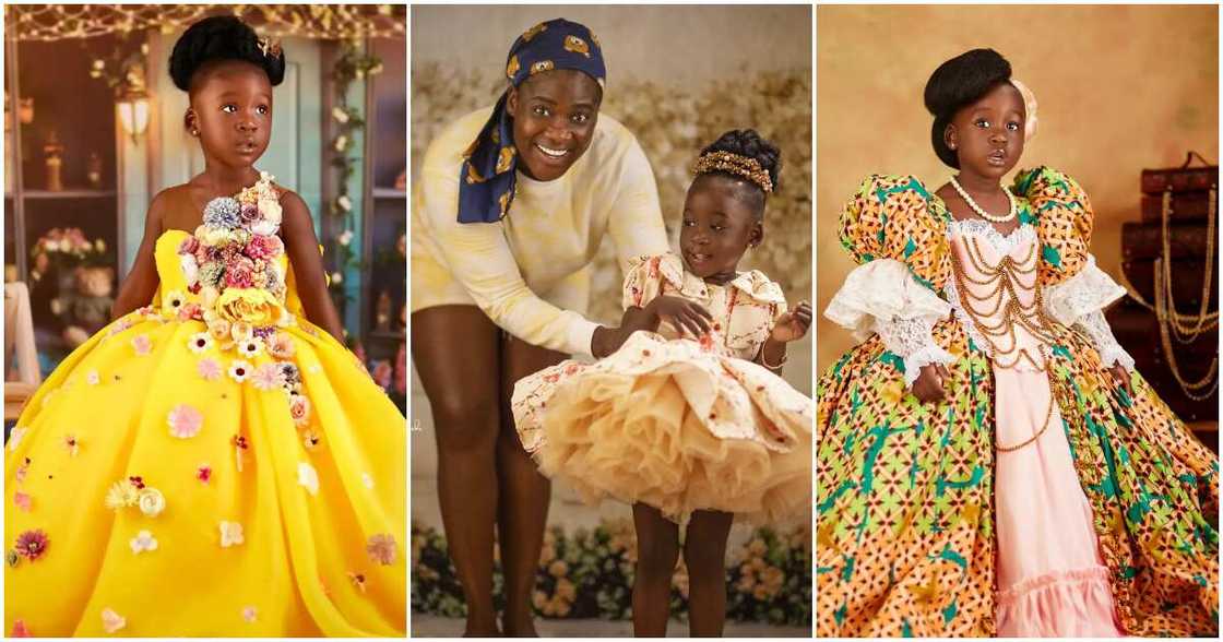 Mercy Johnson's lastborn daughter celebrates 3rd birthday.