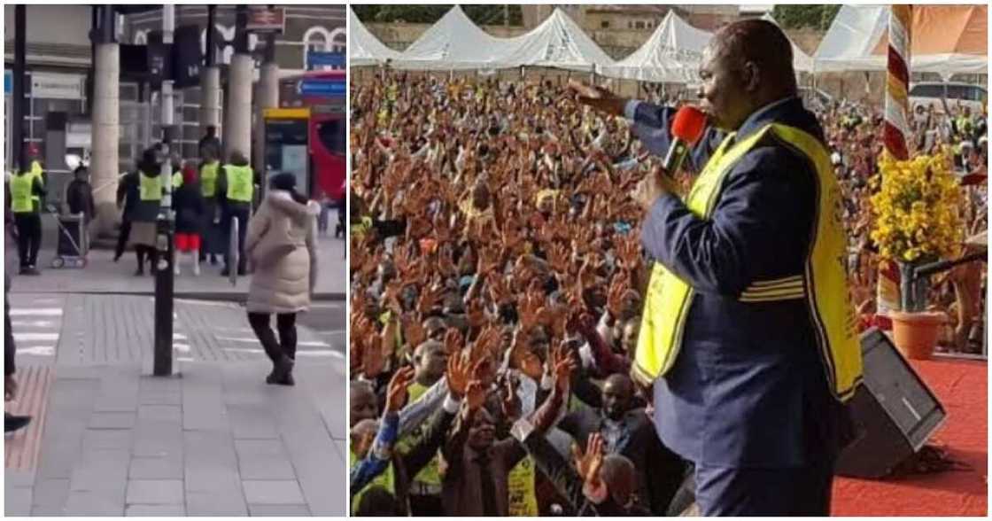 Reactions trail video of Lord's Chosen members evangelising in UK Reactions trail video of Lord's Chosen members evangelising in UK