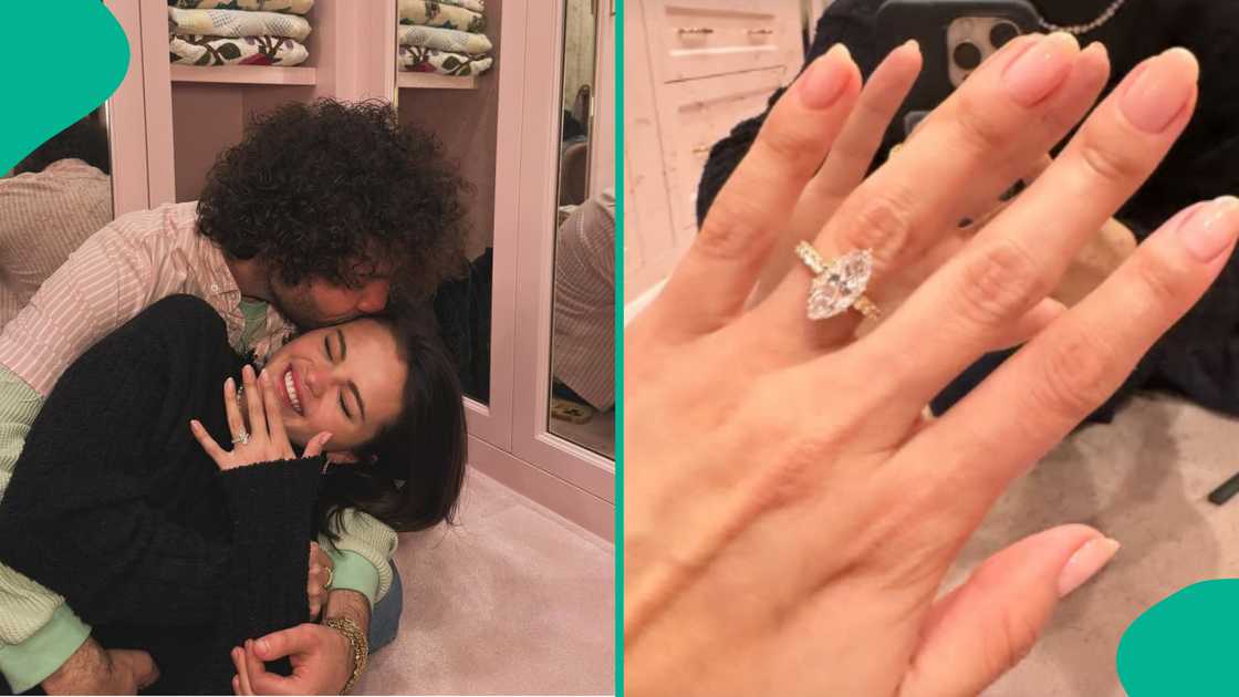 Selena Gomez gets engaged.