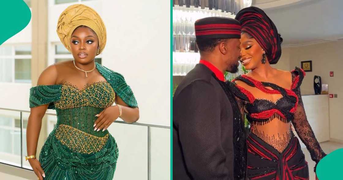 Bisola Aiyeola reacts to SDK's claims about Sharon Ooja's husband. Bisola Aiyeola reacts to SDK's claims about Sharon Ooja's husband.