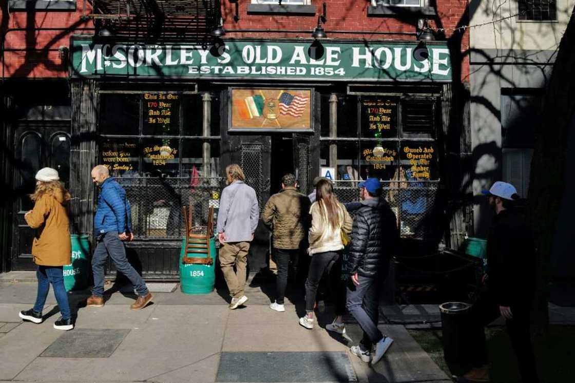 Until 1970 the bar's motto was 'Good Ale, Raw Onions and No Ladies,' with the bar excluding women until then Until 1970 the bar's motto was 'Good Ale, Raw Onions and No Ladies,' with the bar excluding women until then