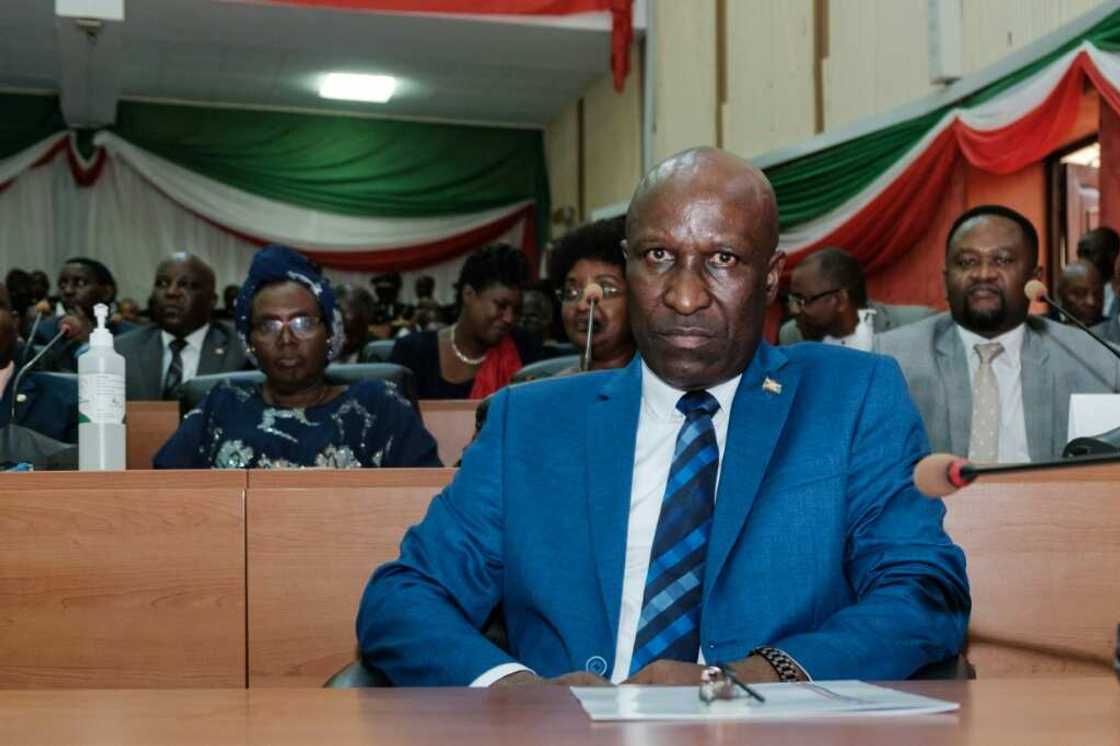 Sanctions lift: Prime Minister Gervais Ndirakobuca Sanctions lift: Prime Minister Gervais Ndirakobuca