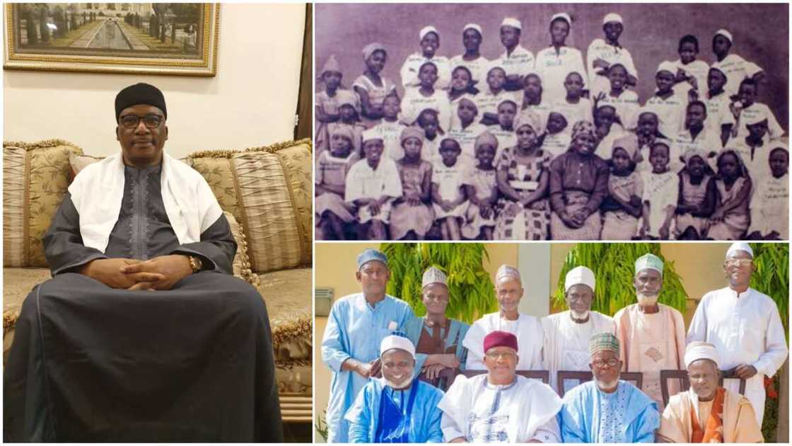 Nigerian Man Reunites with Primary Schoolmates of 60 Years ago, Shares Throwback and Present Photos Nigerian Man Reunites with Primary Schoolmates of 60 Years ago, Shares Throwback and Present Photos