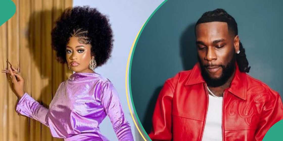 BBN Phyna asks Burna Boy for money.