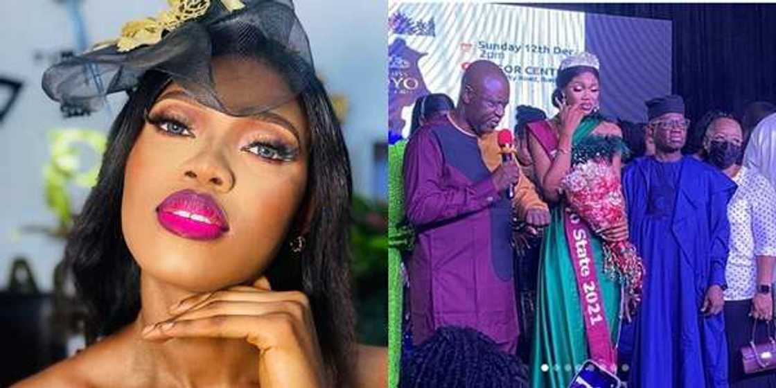 Touching Moment New Miss Oyo State Arrived Home to Warm Embrace of her Widow Mum Touching Moment New Miss Oyo State Arrived Home to Warm Embrace of her Widow Mum