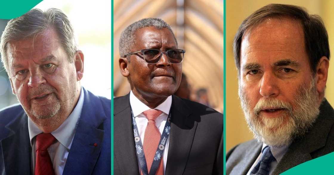 Africa's top five billionaires.