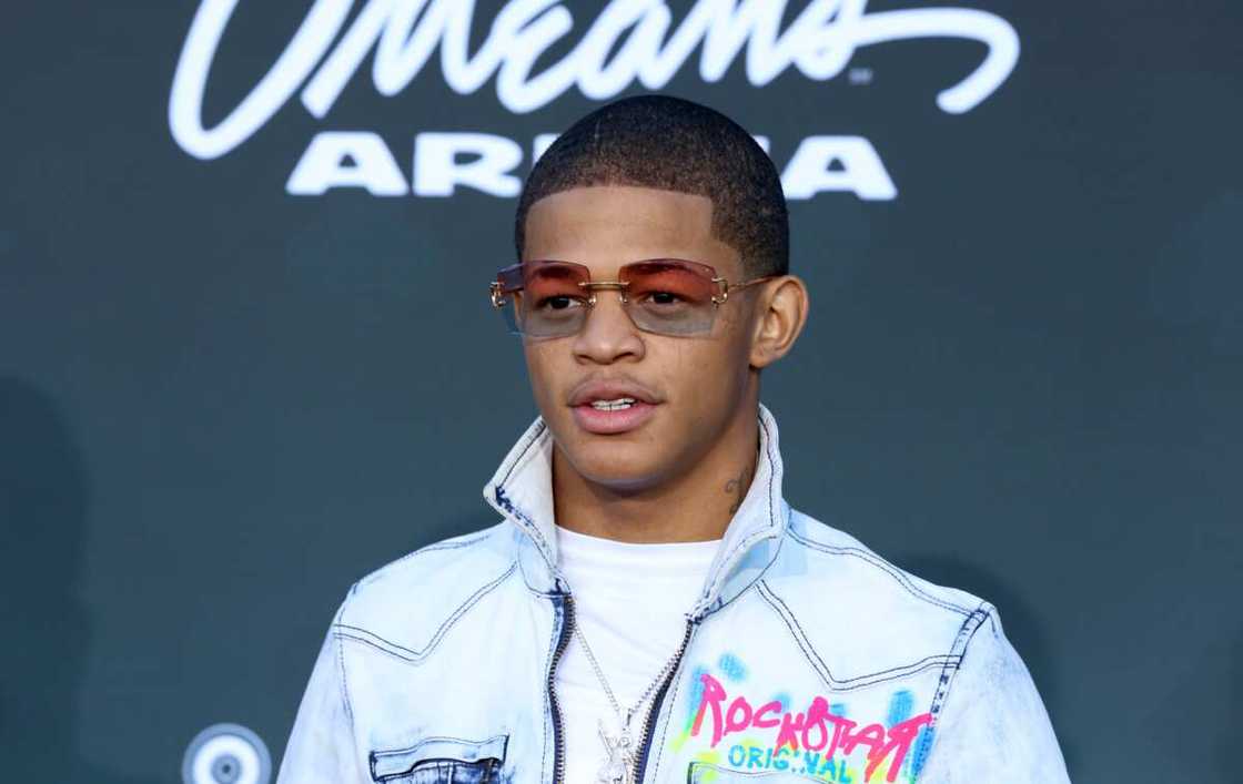 YK Osiris attends the Soul Train Awards at the Orleans Arena in Las Vegas, Nevada