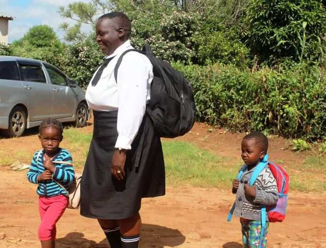 Gemu ba ya hana ilimi: 'Yar shekara 62 ta shiga makarantar firamare don neman ilimi