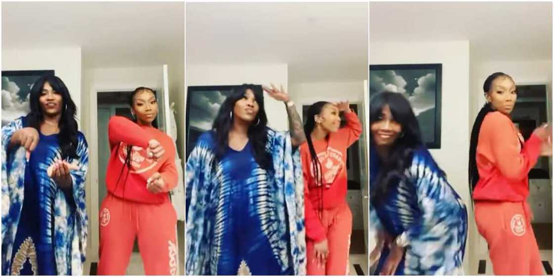 Tiwa Savage and Brandy Tiwa Savage and Brandy