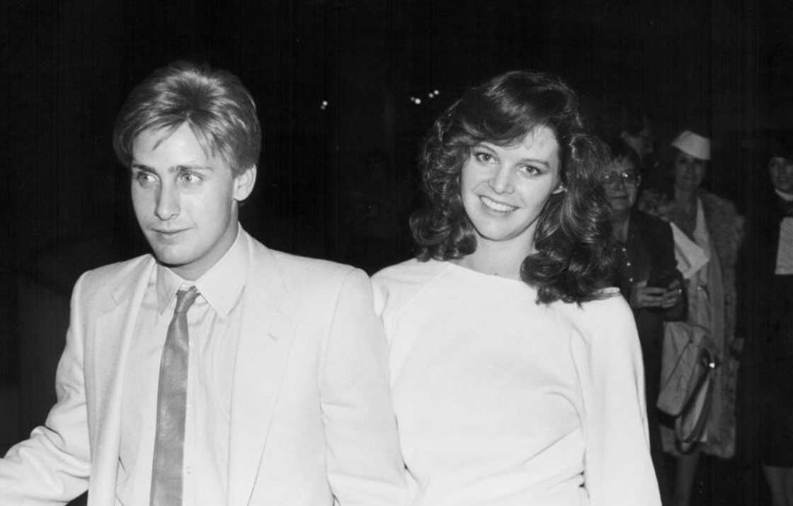 Emilio Estevez and Carey Sally attend an award ceremony