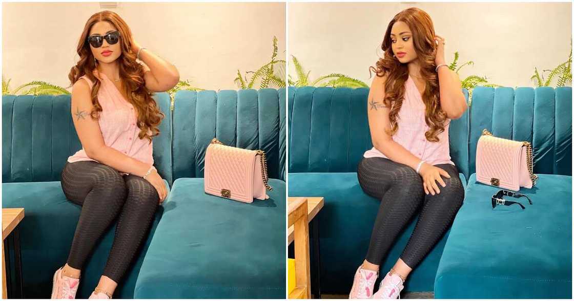 Regina Daniels calls herself Idan. Regina Daniels calls herself Idan.