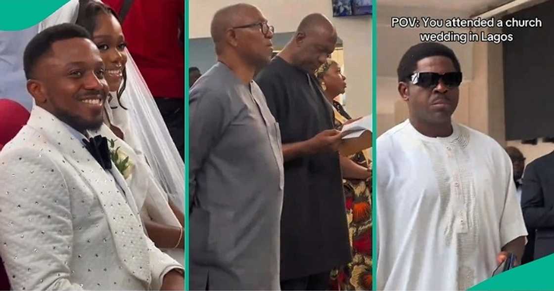 Lady captures personalities that attended wedding in Lagos Lady captures personalities that attended wedding in Lagos