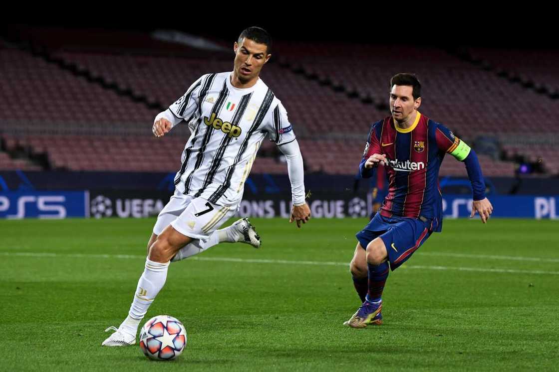 Lionel Messi and Cristiano Ronaldo. Lionel Messi and Cristiano Ronaldo.