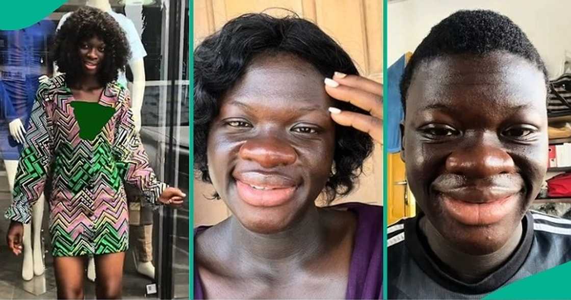 Nigerian lady's pregnancy transformation goes viral Nigerian lady's pregnancy transformation goes viral