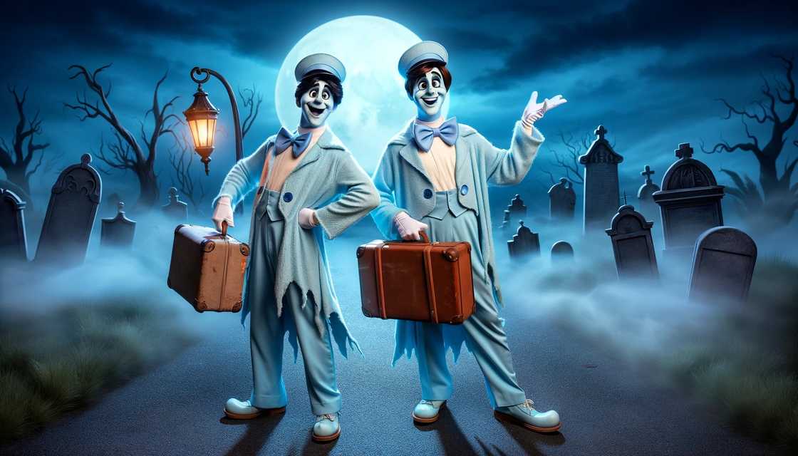 Hitchhiking ghost costume Hitchhiking ghost costume