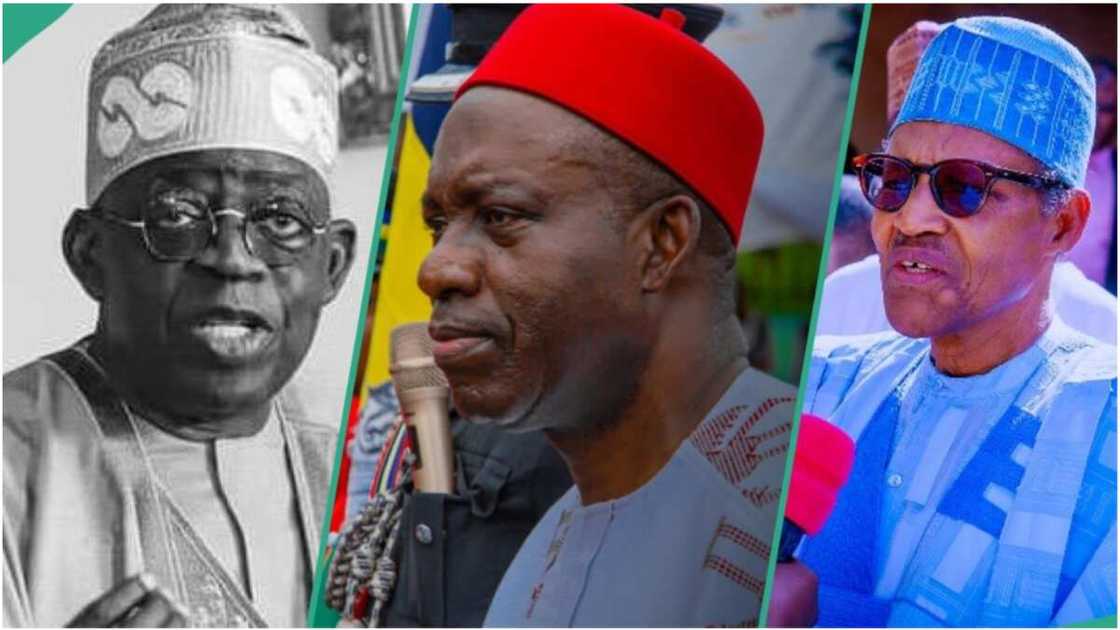 Bola Tinubu/Charles Soludo/Muhammadu Buhari/Goodluck Jonathan Bola Tinubu/Charles Soludo/Muhammadu Buhari/Goodluck Jonathan