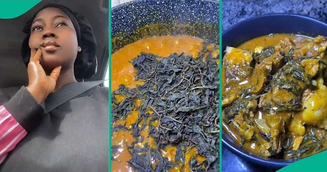 Lady cries out as boyfriend's mother trashes soup she cooked Lady cries out as boyfriend's mother trashes soup she cooked