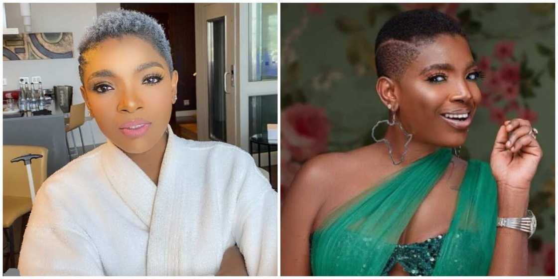 Photoso of Annie Idibia reveals. Photoso of Annie Idibia reveals.