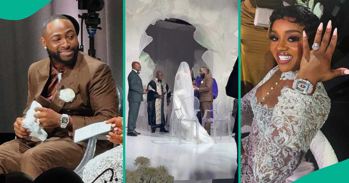 Davido exchanges marital vows with Chioma in Miami